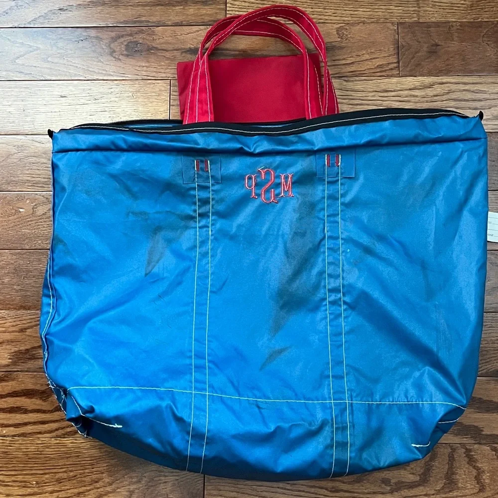 L.L. Bean “MSP” Monogram Nylon Tote - Picture 9 of 16